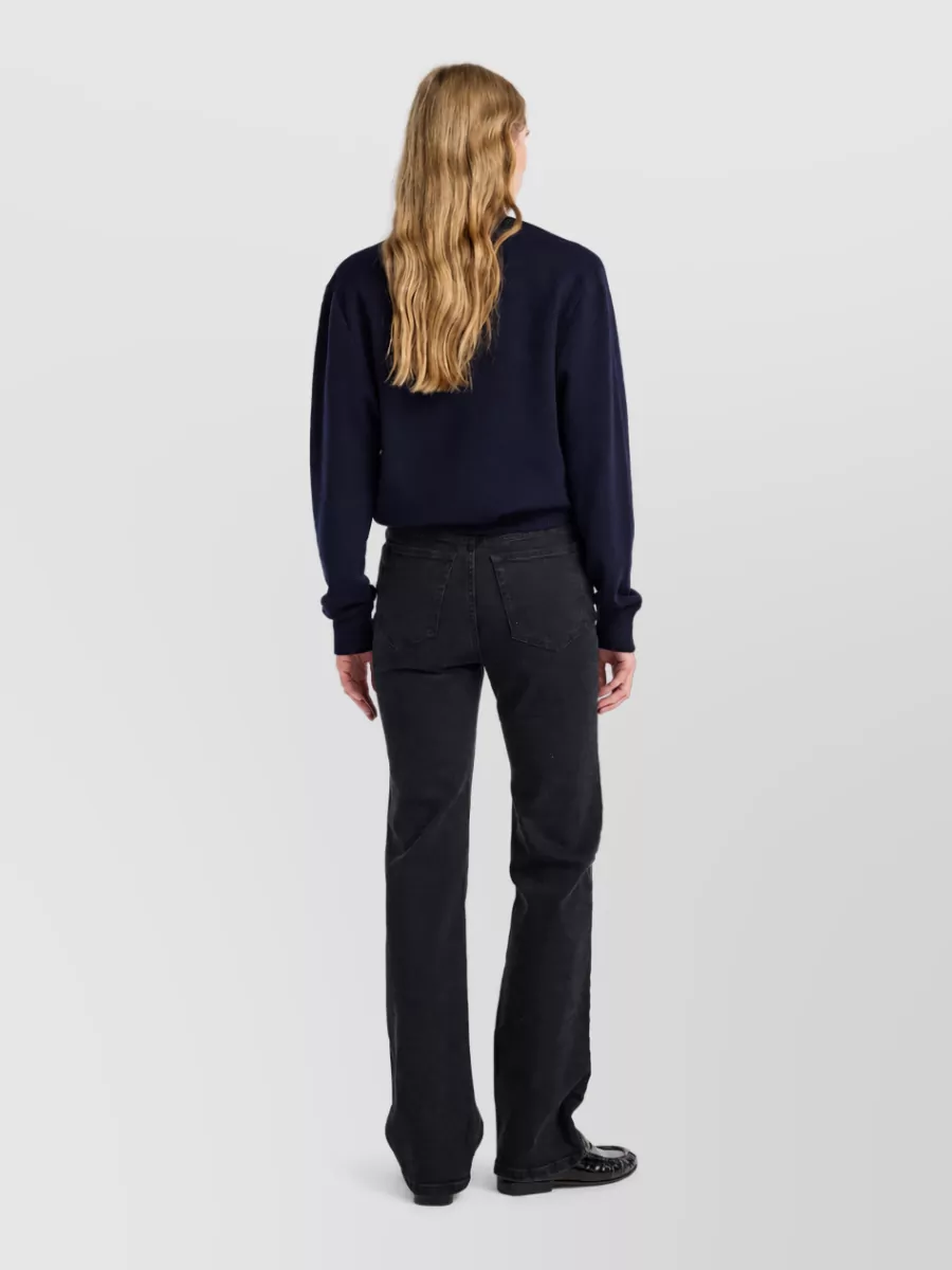 Róhe High-Rise Straight-Leg Jeans