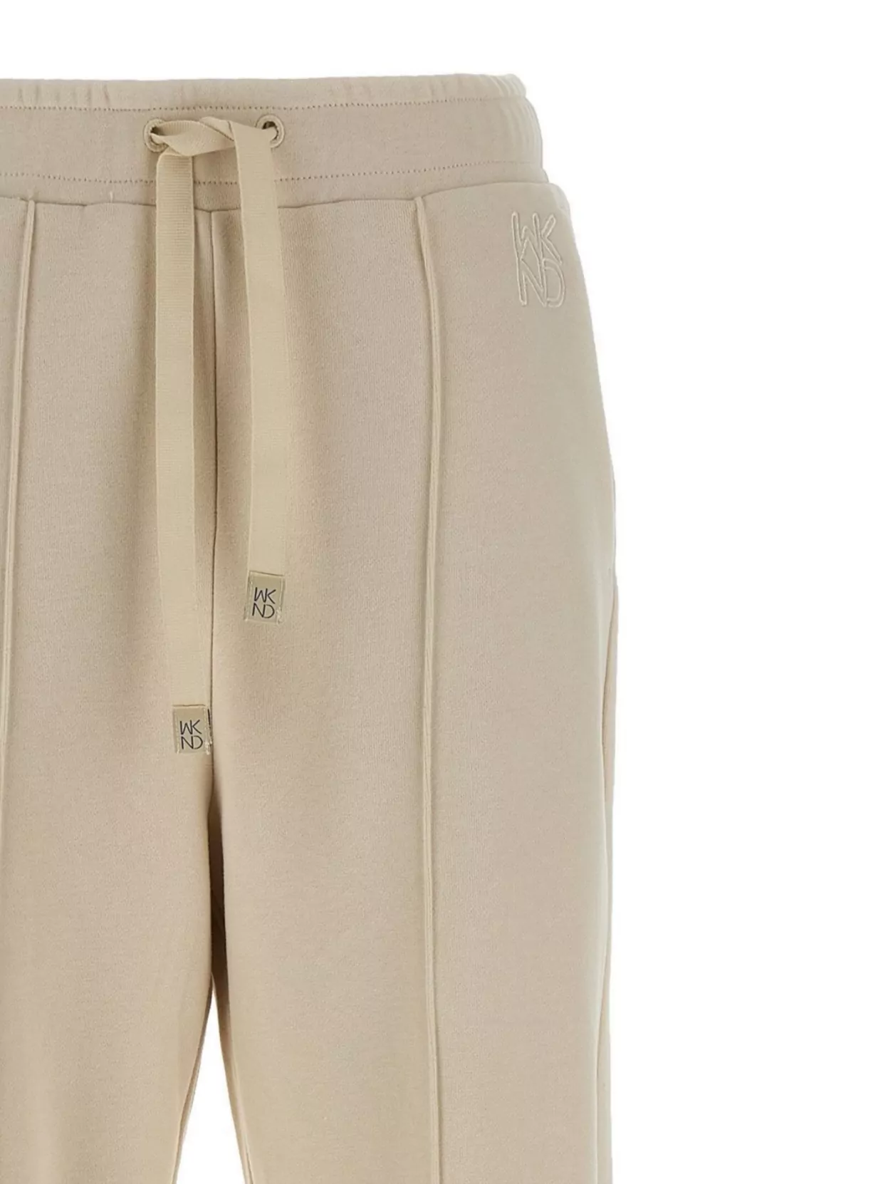 Weekend Max Mara Elastic Waistband Seamed Detailing Side Pockets Trousers