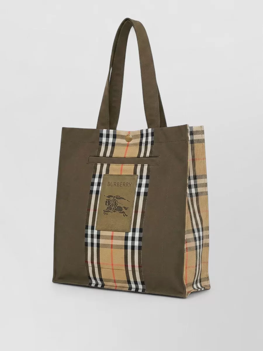Burberry Canvas Tote Bag