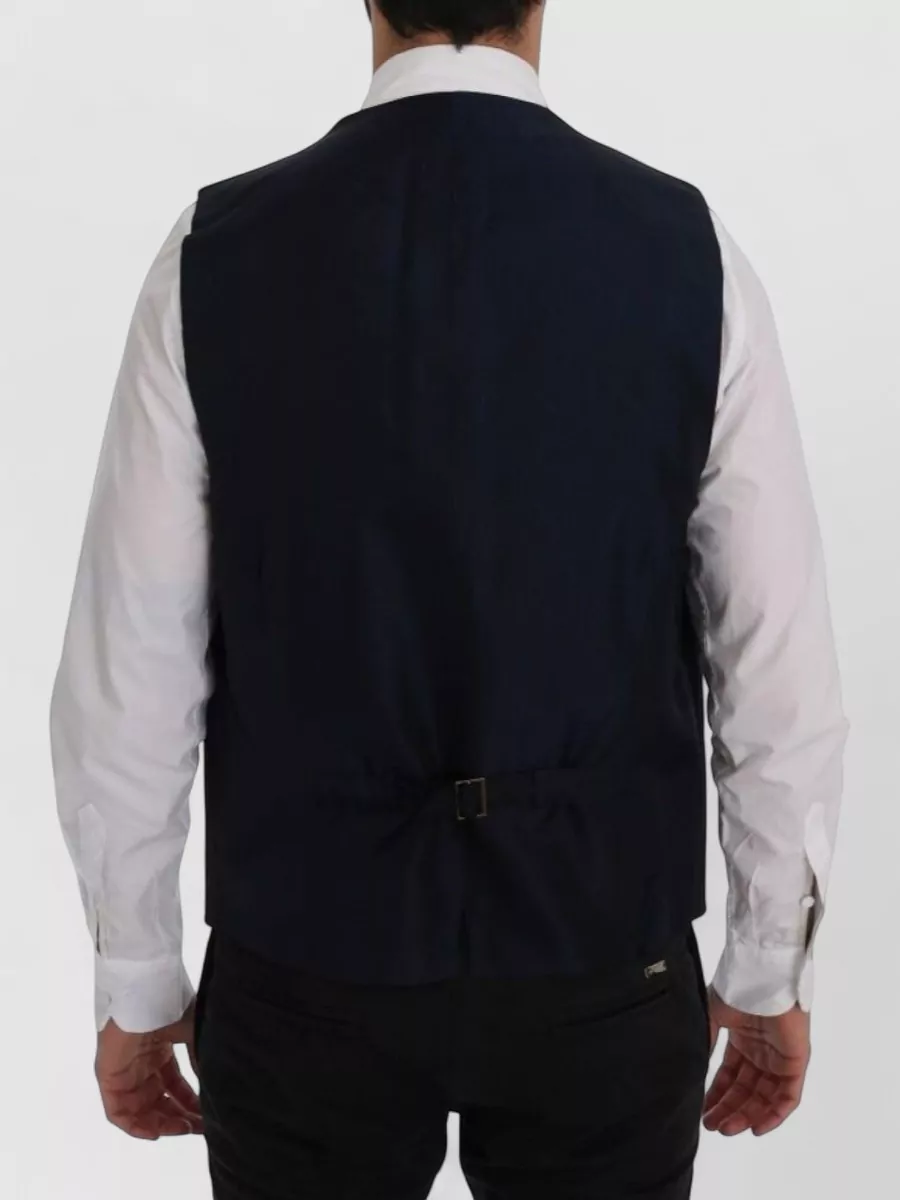 Dolce&Gabbana Pinstripe Wool Waistcoat
