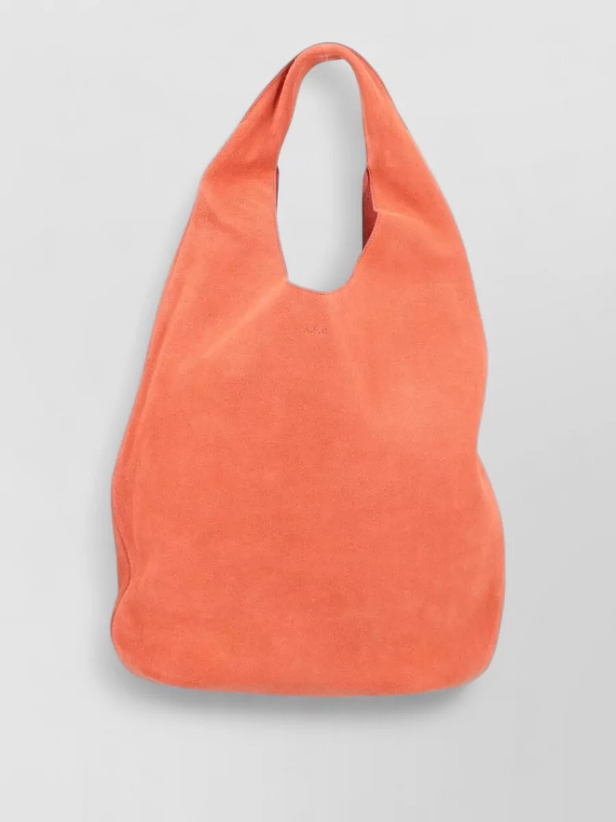 A.P.C. neige leather tote bag
