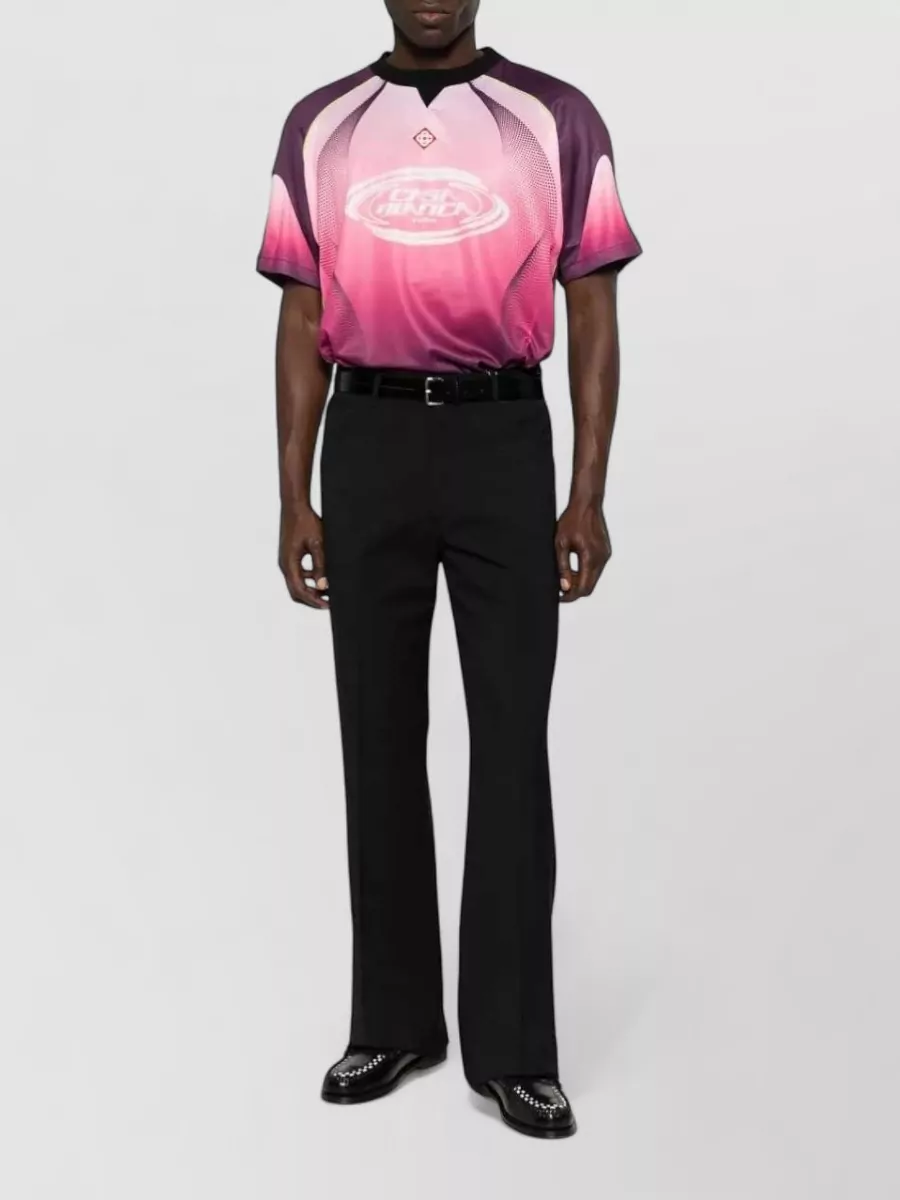 Casablanca Gradient Short-Sleeve T-Shirt