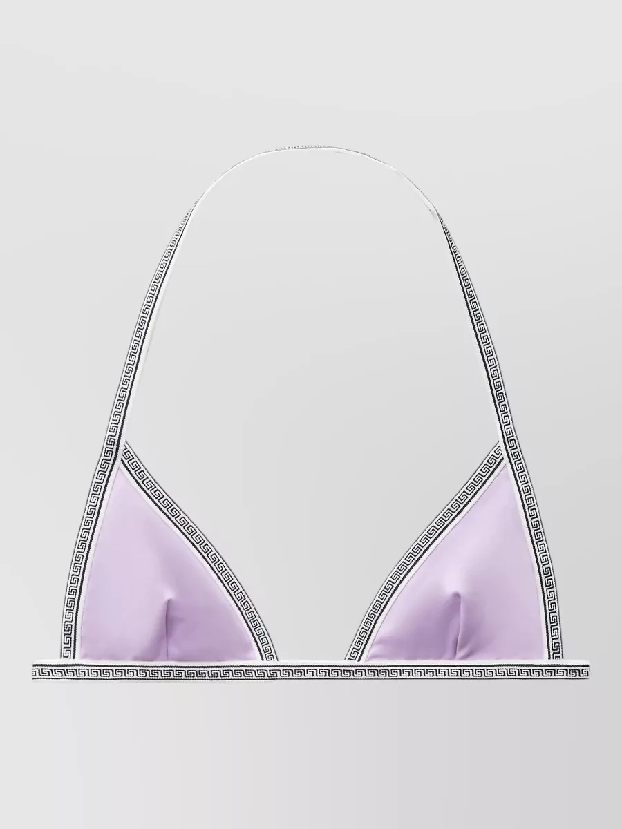 Versace greca bikini top