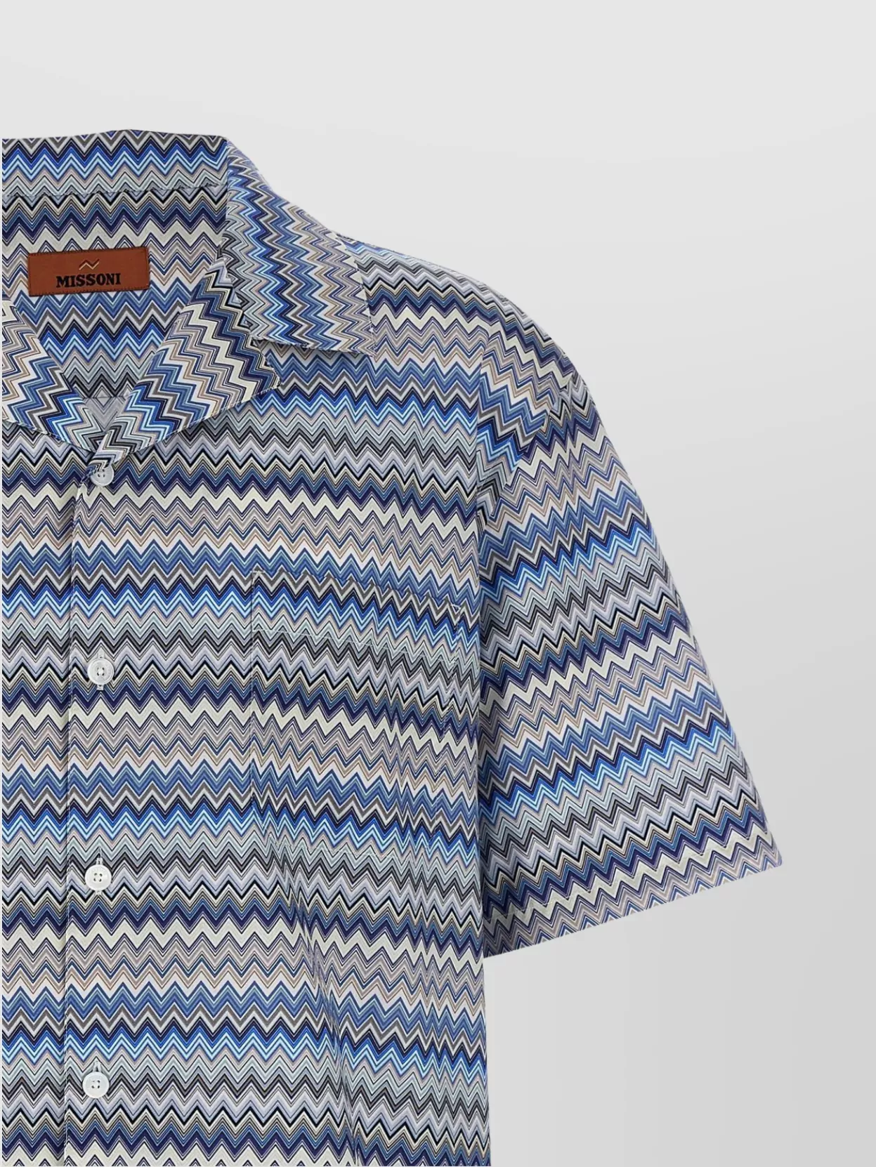 Missoni 'Chevron' Short Sleeves Shirt