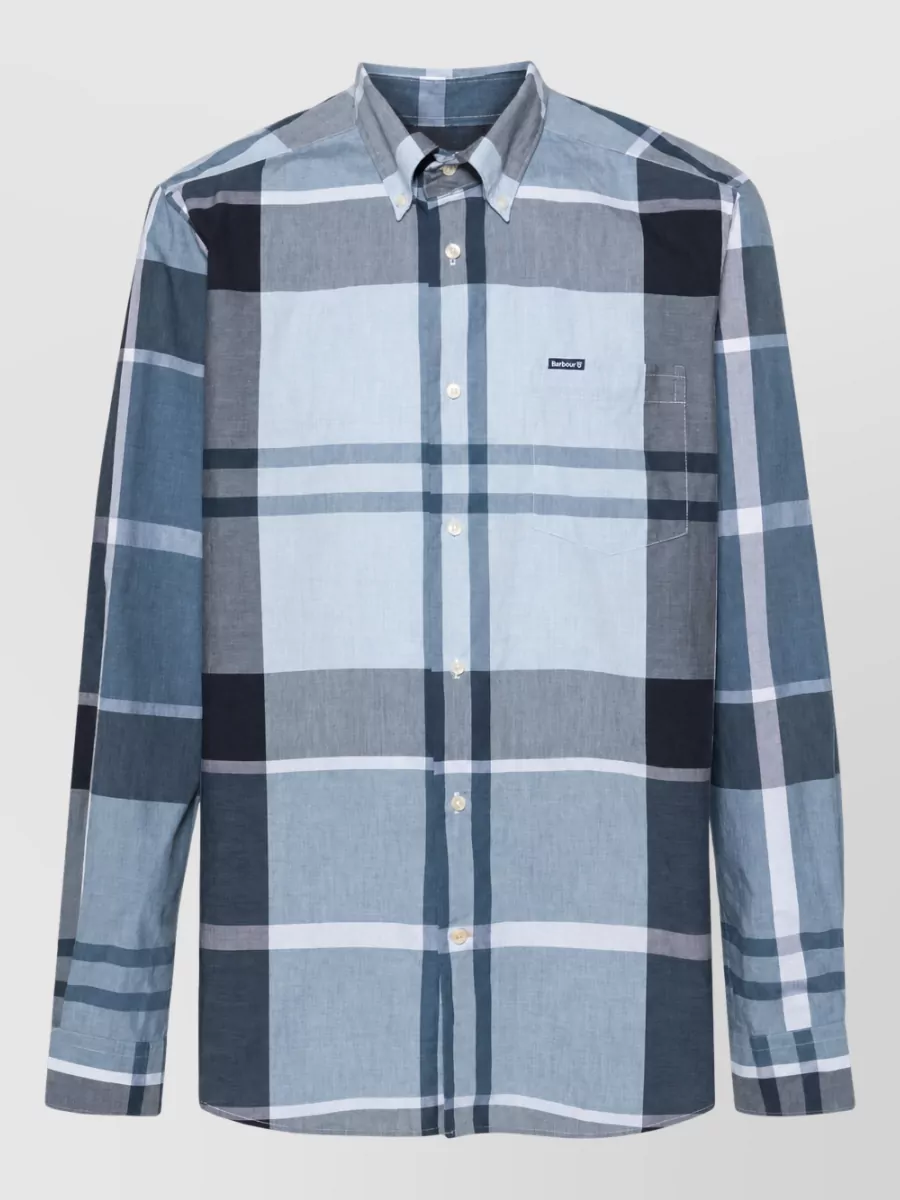 Barbour checked cotton shirt