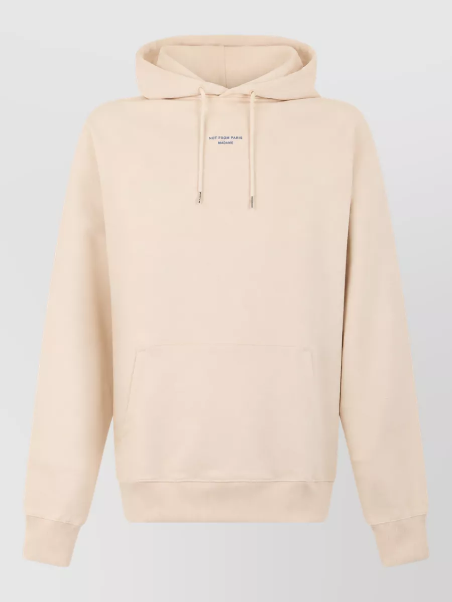 Drôle De Monsieur cotton hooded sweatshirt
