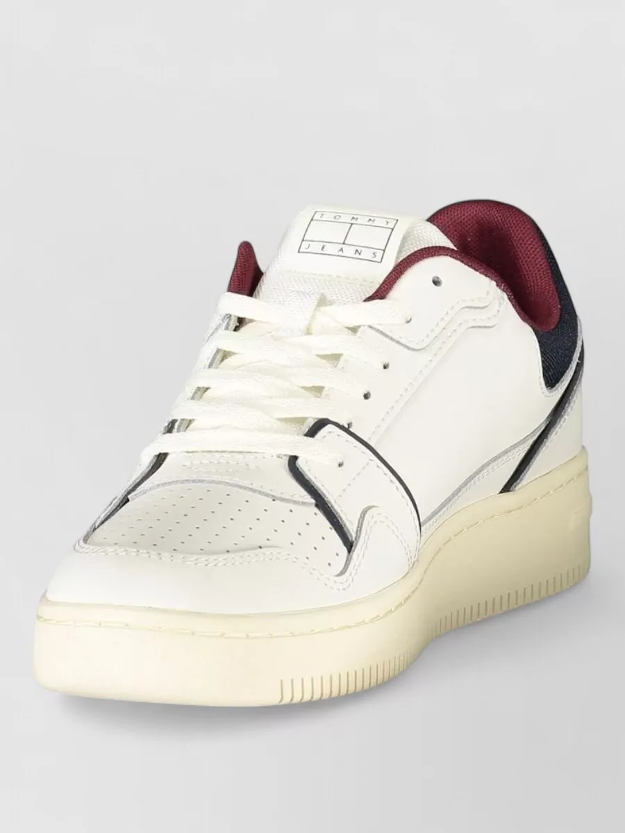 Tommy Hilfiger leather panelled low-top sneakers