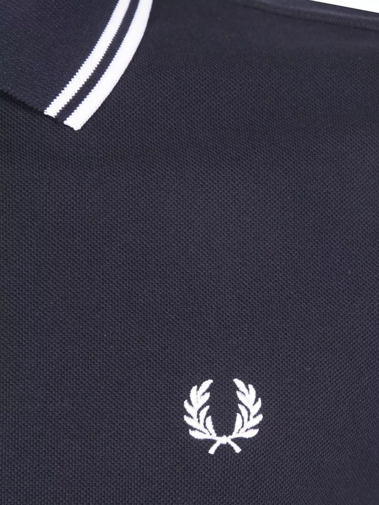 Fred Perry Twin Tipped Polo Shirt With Short Sleeves