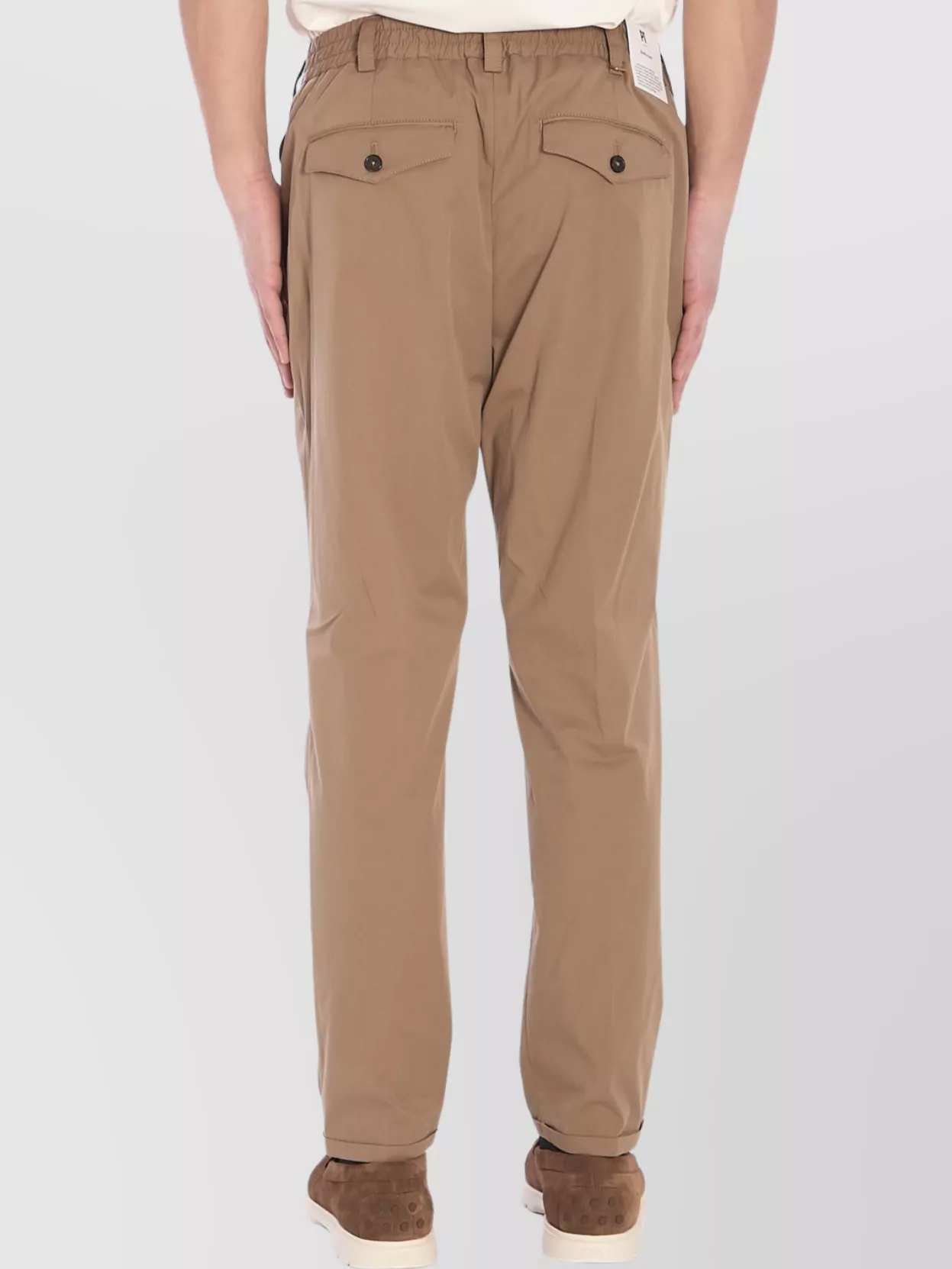 Pt Torino The Rebel Cotton Blend Trousers
