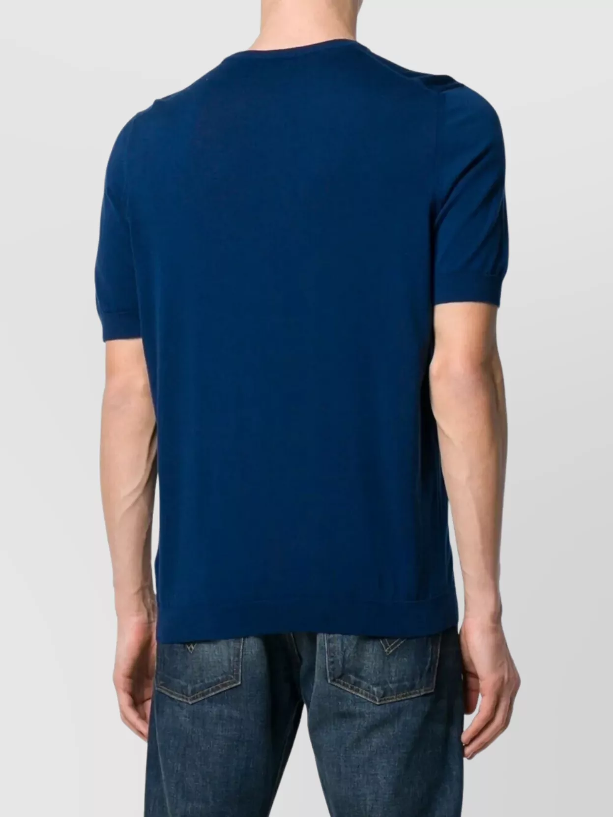 Drumohr Crew Neck Short Sleeves T-Shirt