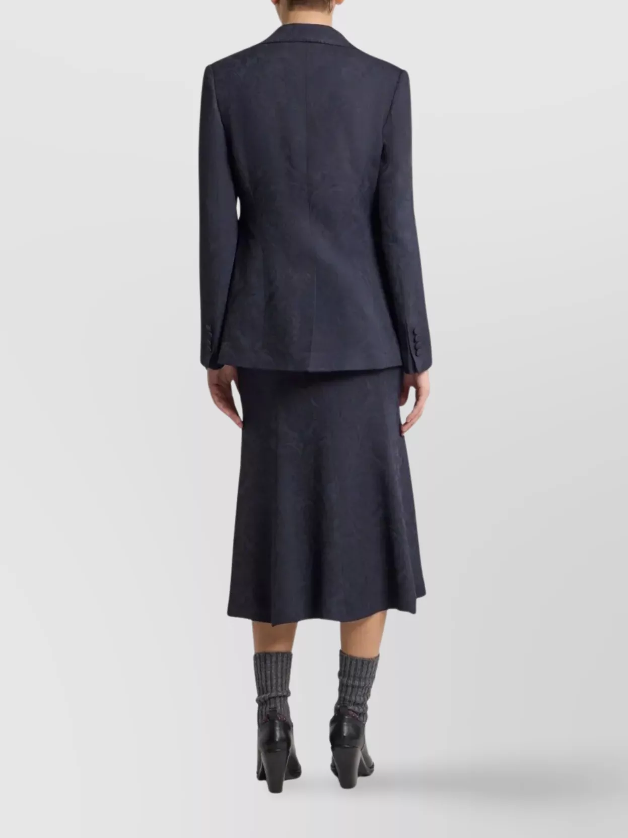 Etro Tailored Long Sleeve Paisley Jacket