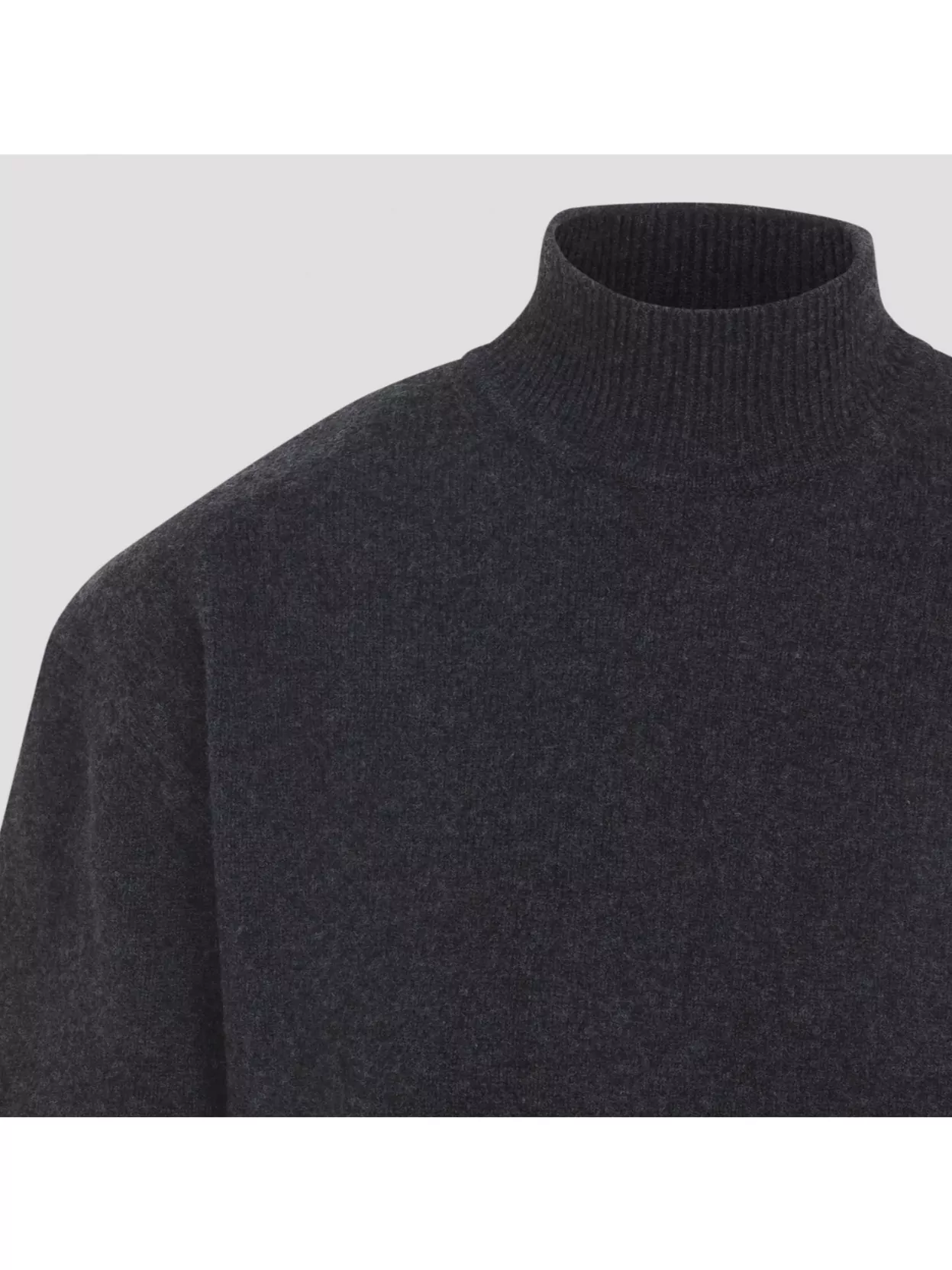 Jacquemus Castagna Knitted Short-sleeved Sweater In Blue