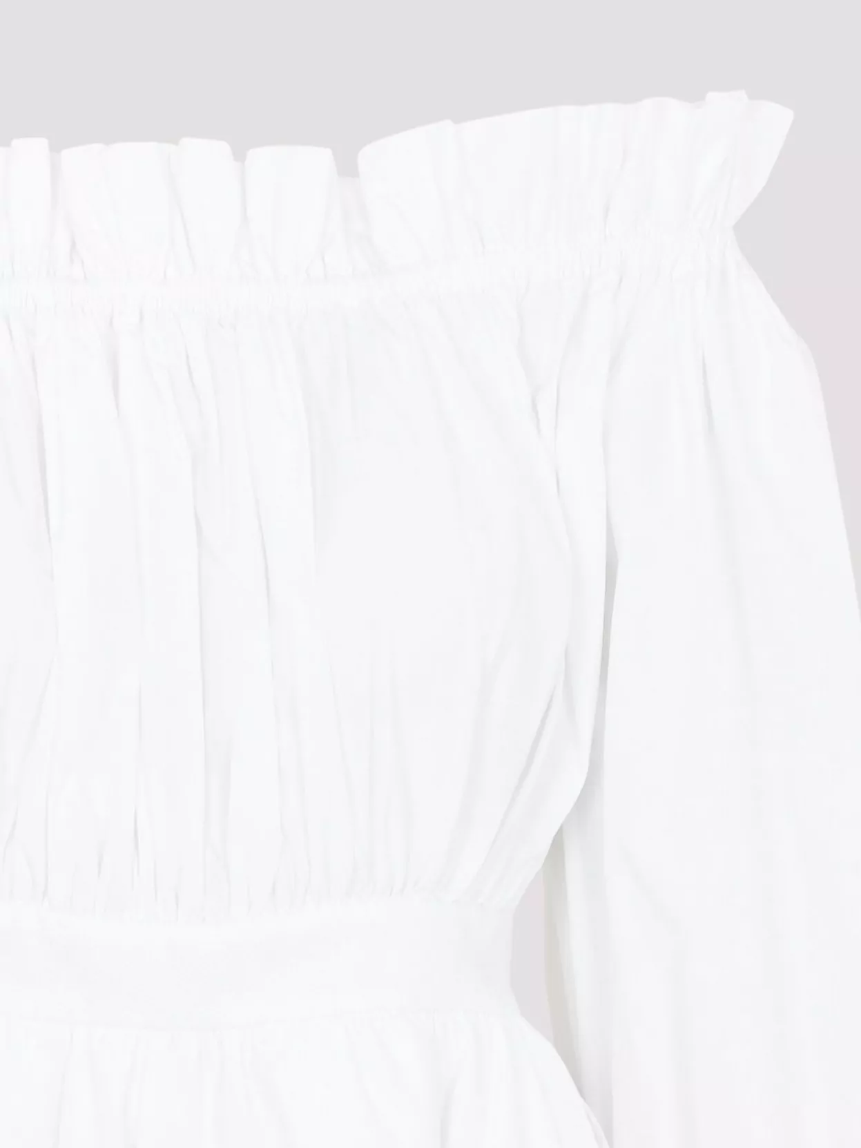 Alexander Mcqueen Shoulder Ruffle Peplum Top
