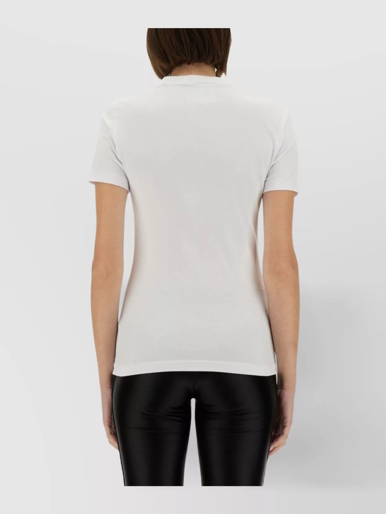 Shop Versace Jeans Couture Graphic Print Crew Neck Short Sleeve T-shirt