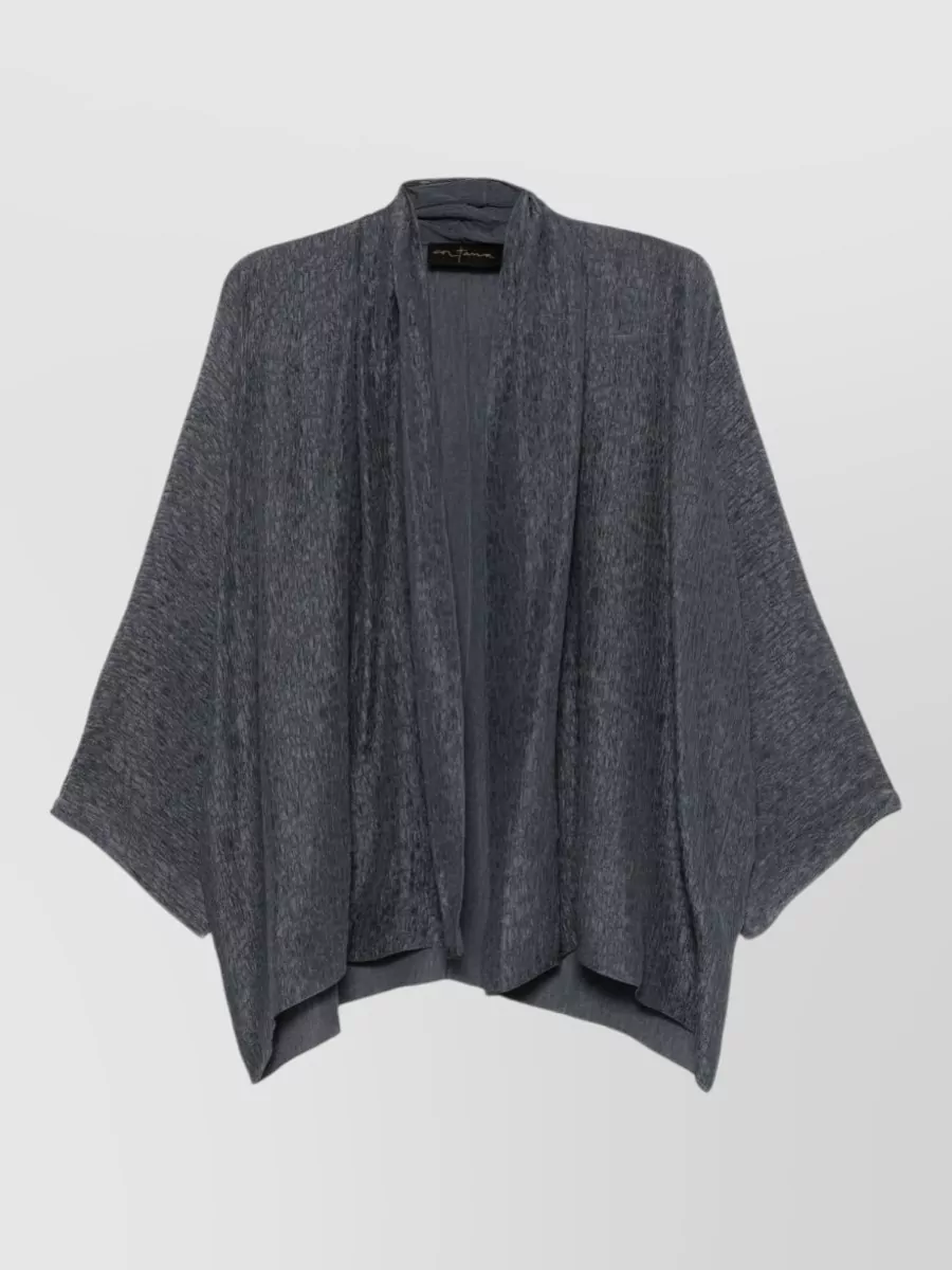 Cortana silk crinkled relaxed-fit jacket