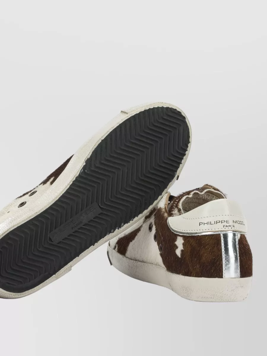 Philippe Model Leather Lace-Up Sneakers