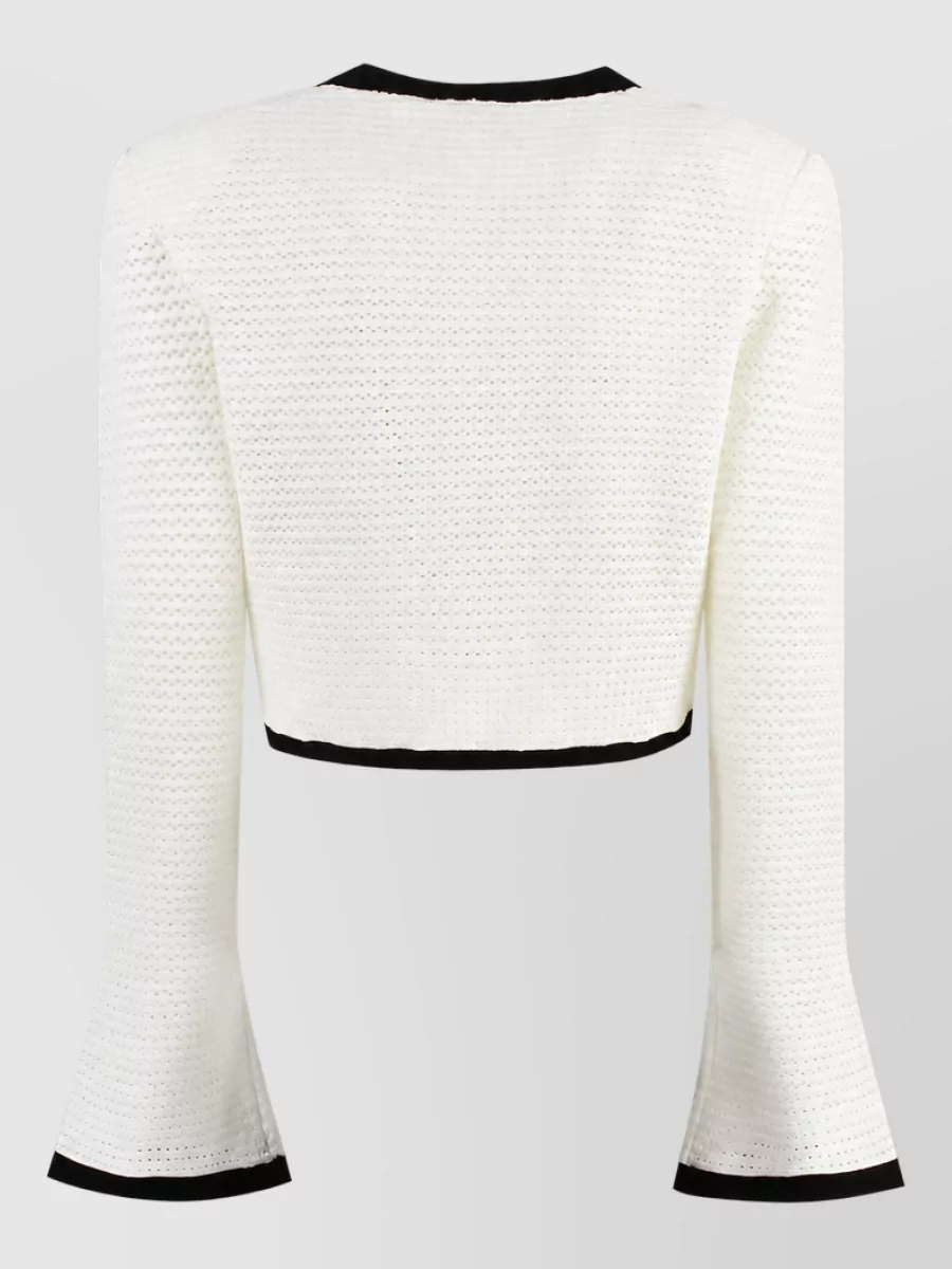 Self-Portrait Crochet Cardigan