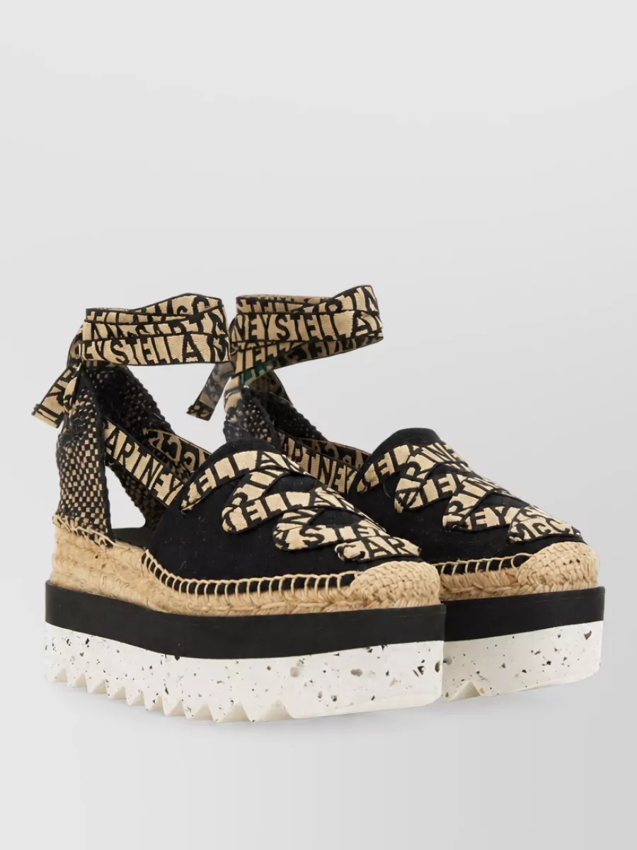 Stella Mccartney gaia platform espadrilles