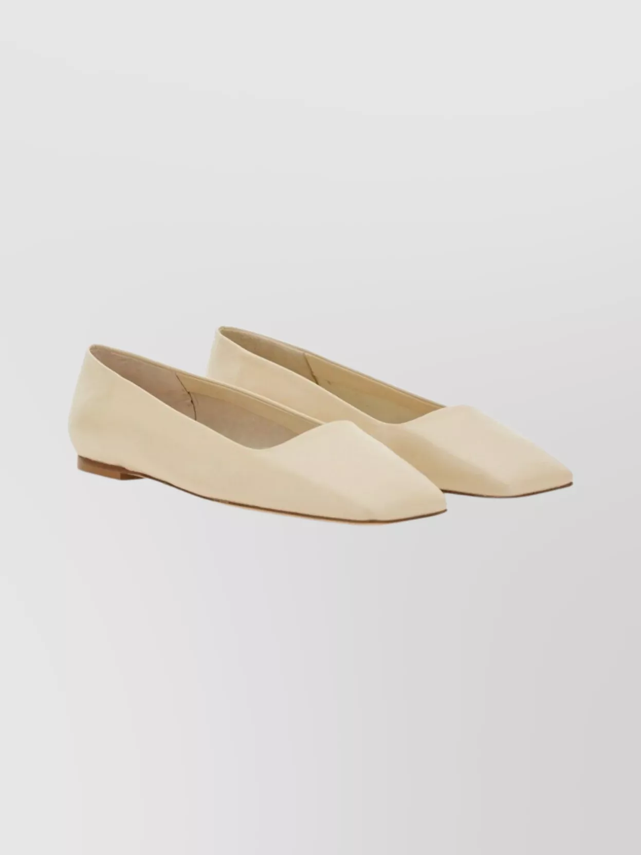 Aeyde Ballerina Shoes Square Toe Dancer Crazy In Brown