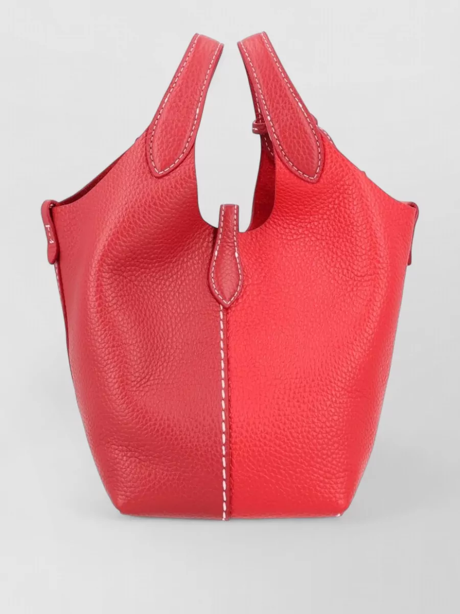 Polo Ralph Lauren Leather Bucket Bag