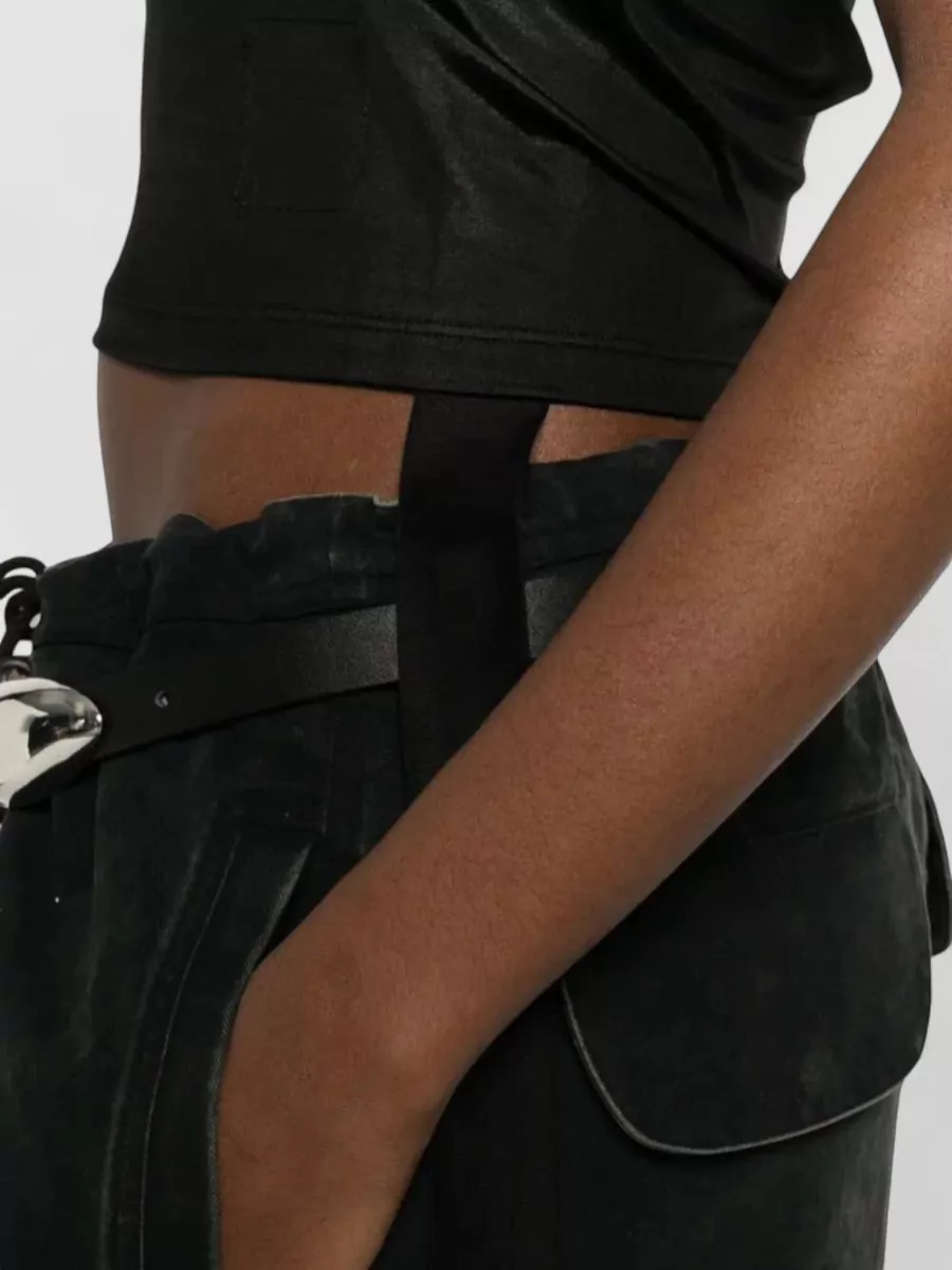 Rick Owens Drkshdw One-Shoulder Asymmetric Sleeveless Top