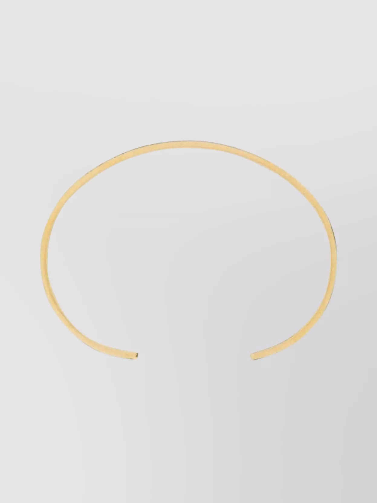 Maison Margiela Numbers Engraved Open Cuff Slim Profile