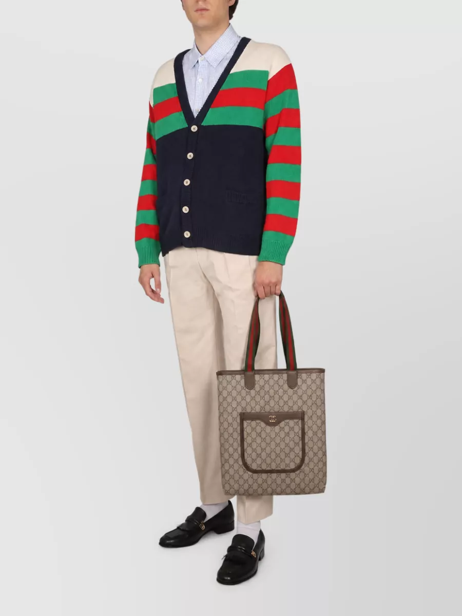 Gucci Embroidered Tailored Trousers