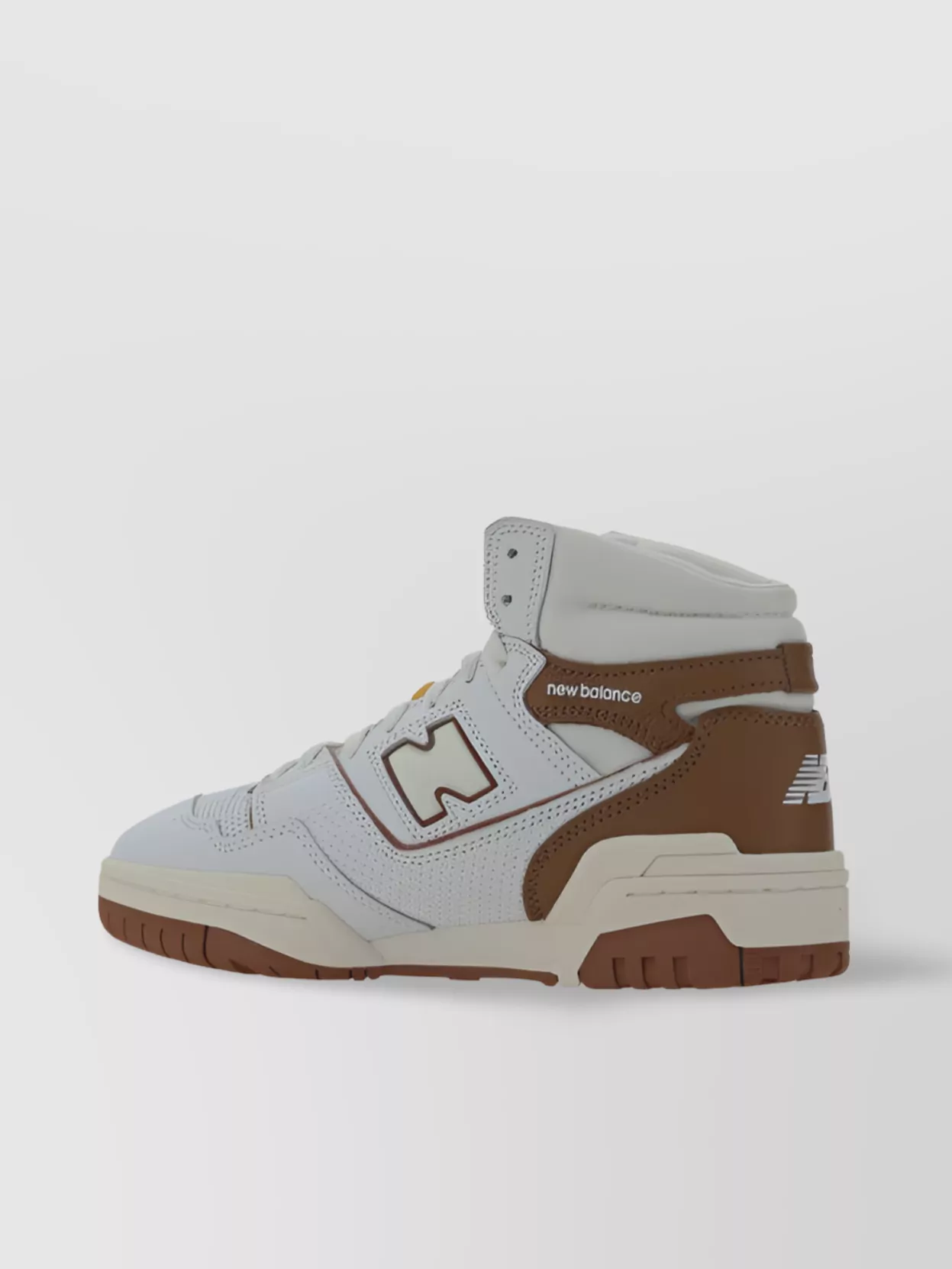 Shop New Balance High Top Leather Sneakers
