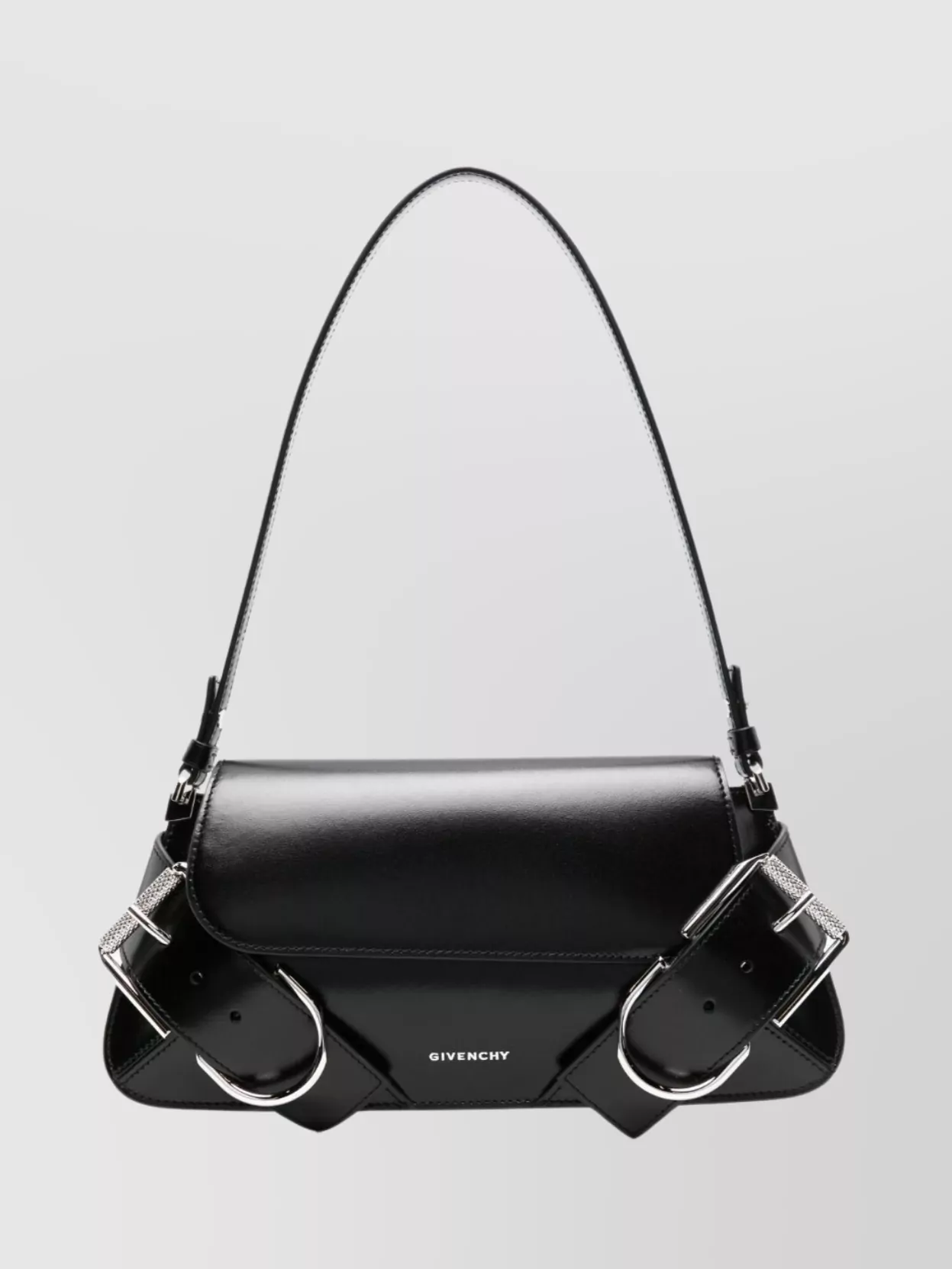 Givenchy Calf Leather Shoulder Bag With Detachable Strap