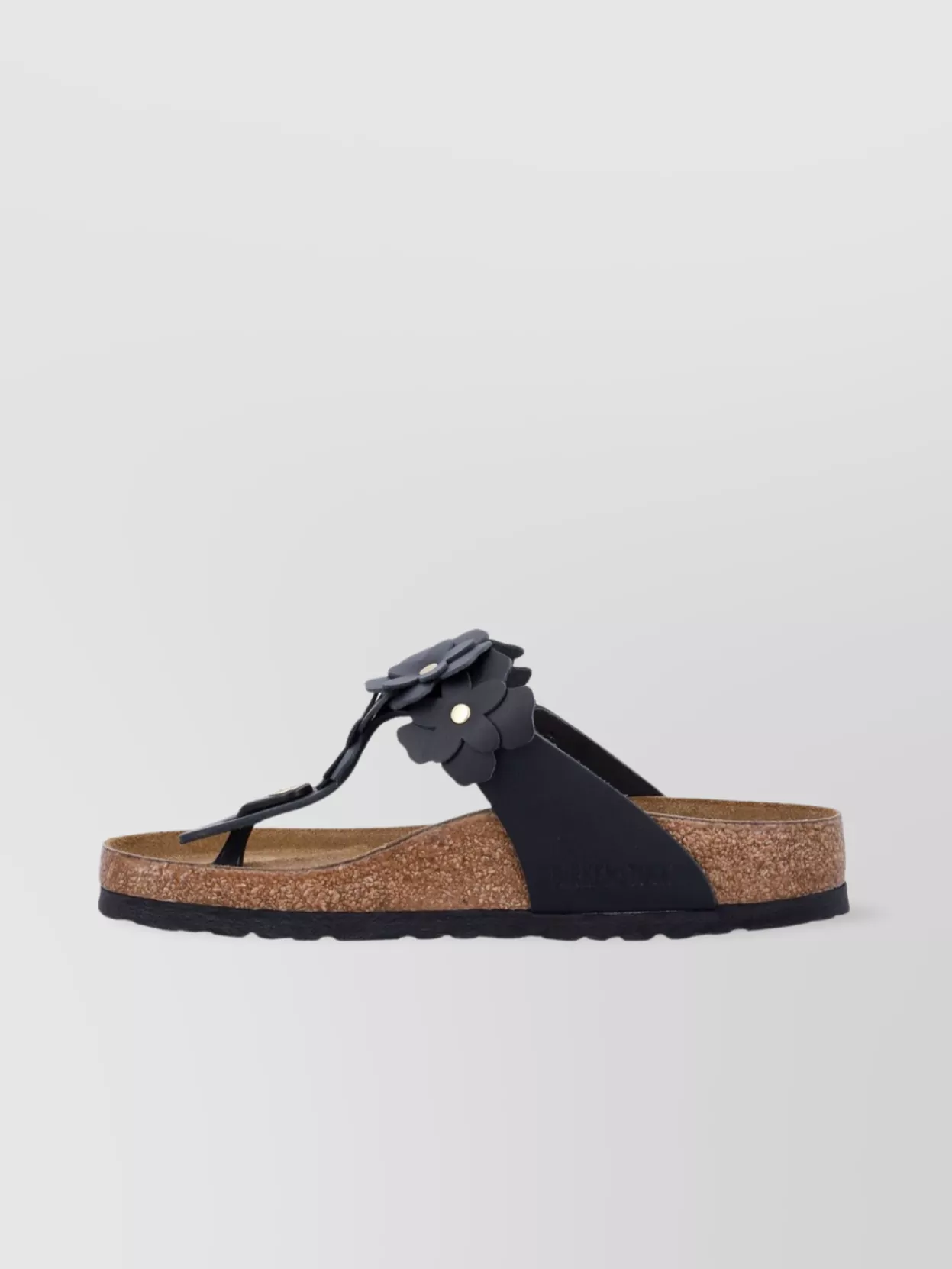 Birkenstock Flower Cork Sole Buckle Sandals