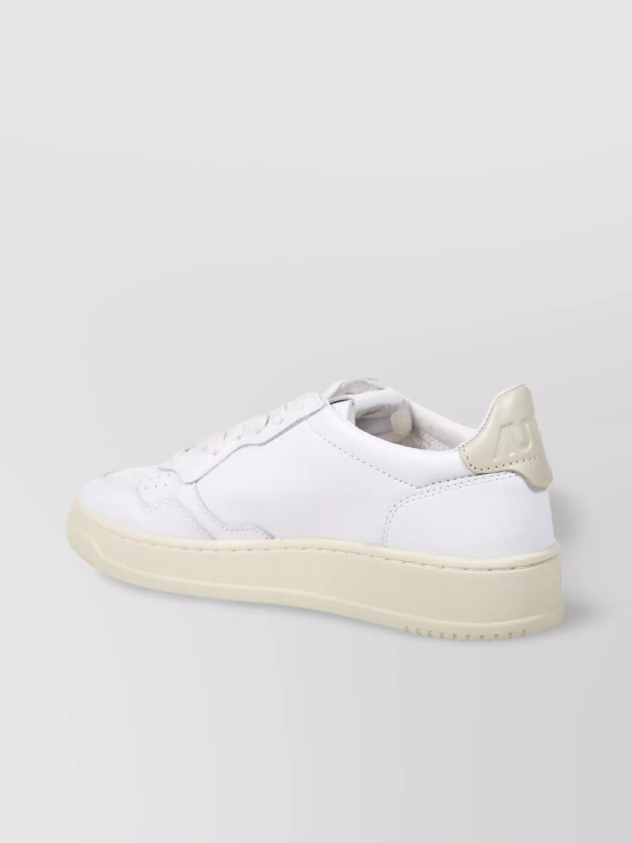 Autry Low Sneaker Featuring Perforated Detailing
