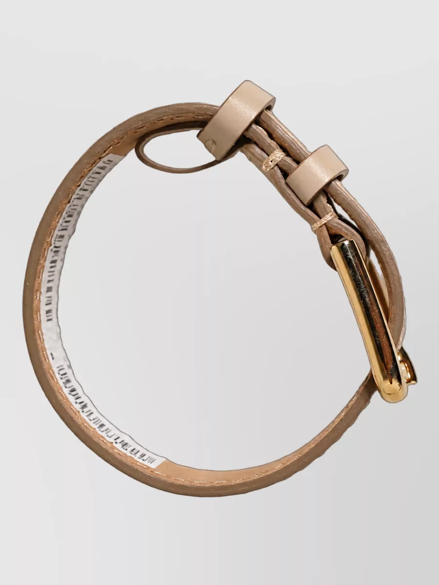 Dolce&Gabbana Calf Leather Belt Bracelet