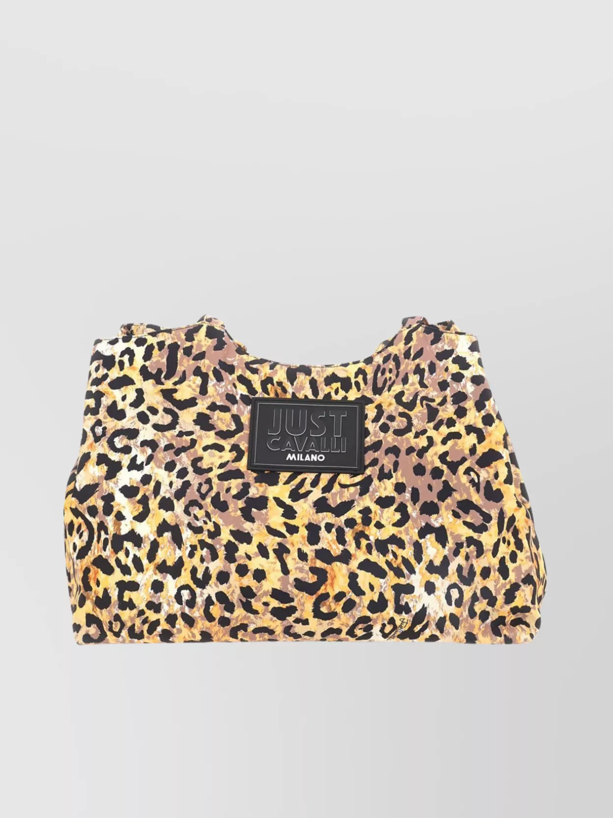 Shop Just Cavalli Beach Bags With Animal Print And Chain Strap