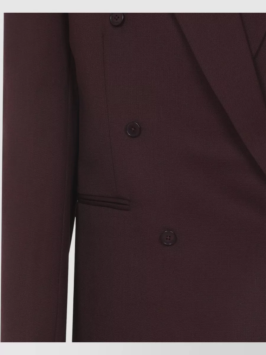 The Frankie Shop Virgin Wool Double-Breasted Blazer