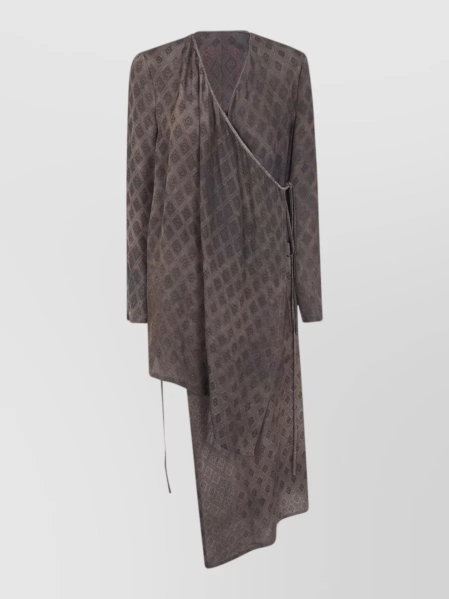 Uma Wang Cupro Fitted Jacket