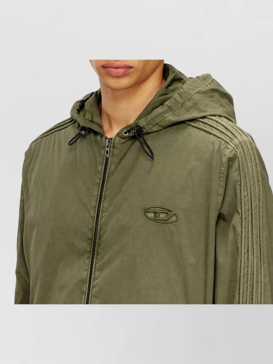 Diesel Cotton Hooded Parka