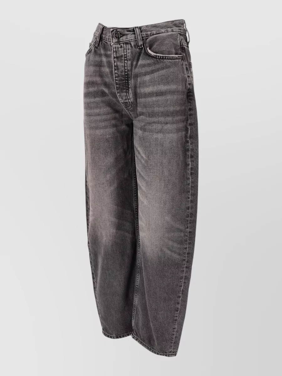 Anine Bing Fritz Jean Straight Trousers Five Pocket
