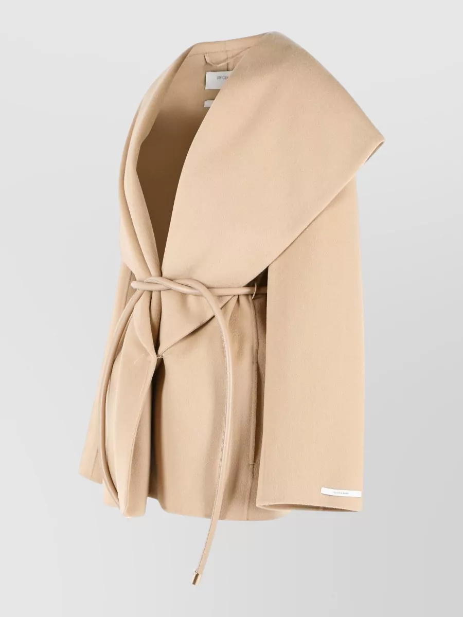 Sportmax Virgin Wool Cape