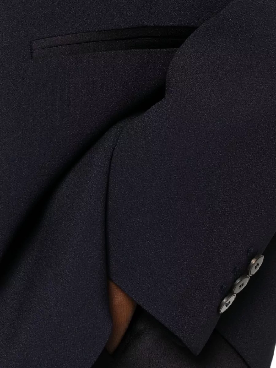 Forte Forte Crepe Single-Breasted Blazer Jacket
