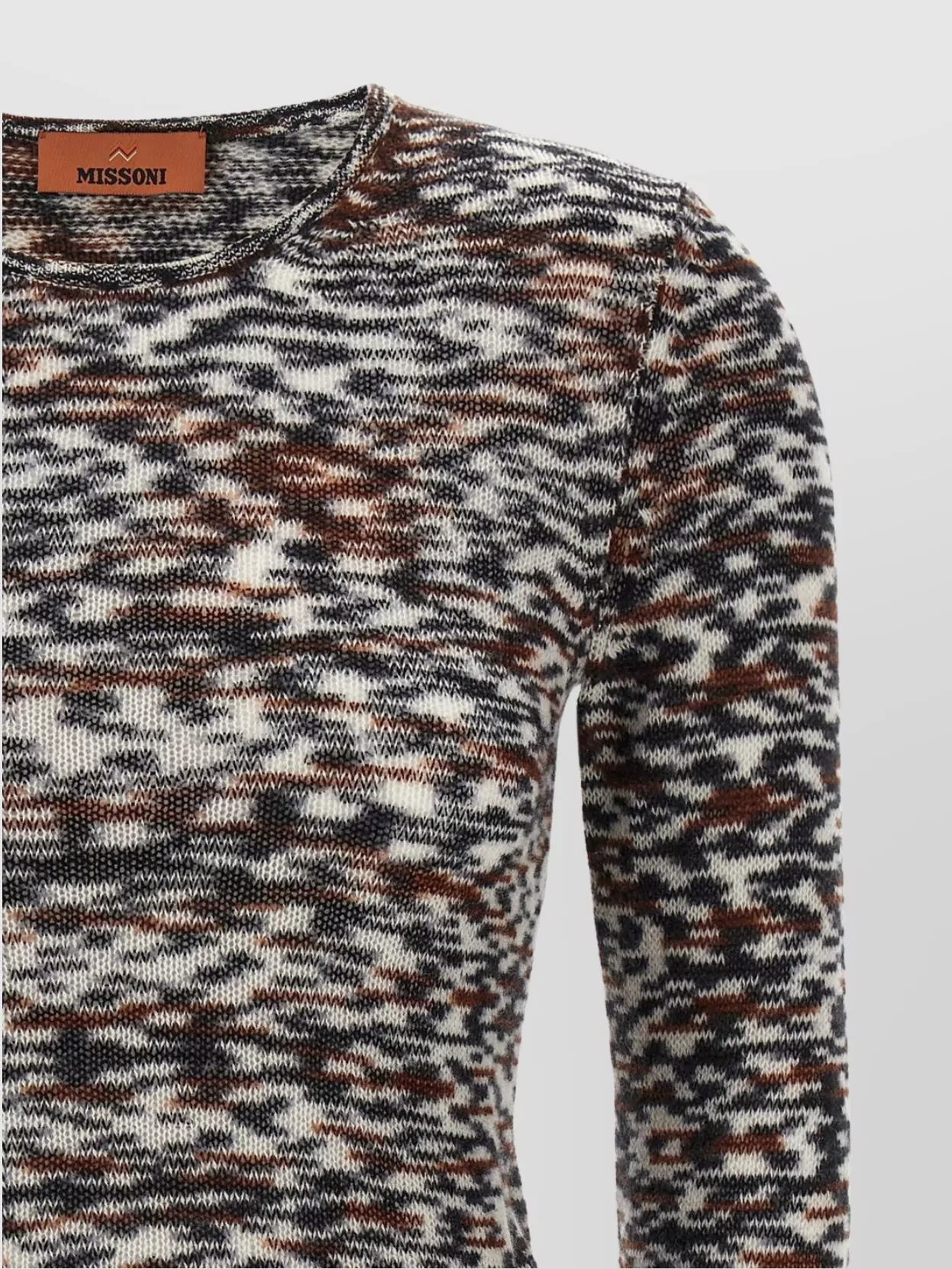 Missoni Luxe Knit Crewneck Sweater