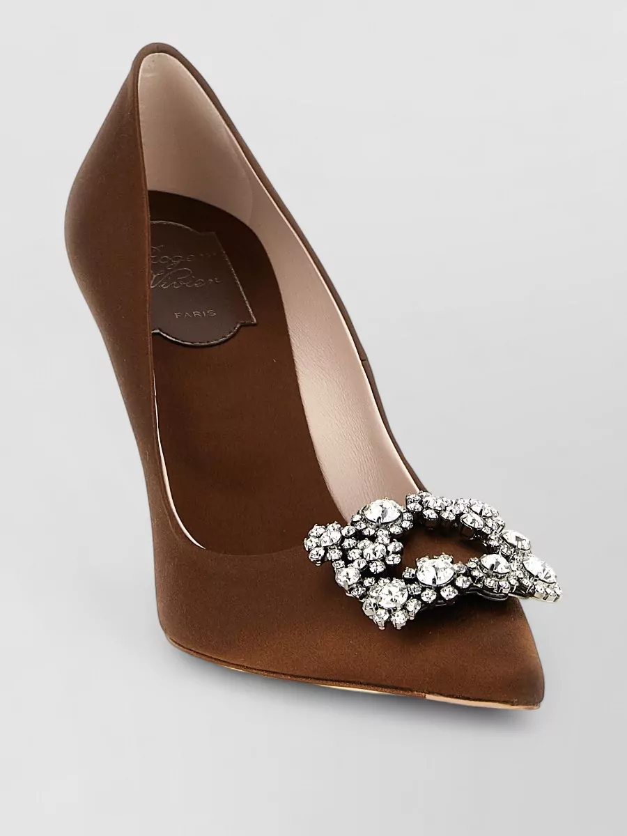 Roger Vivier Silk Satin Pumps