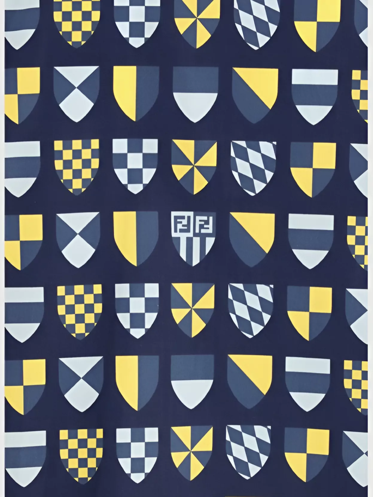Fendi Shirt Featuring Multicoloured Banners