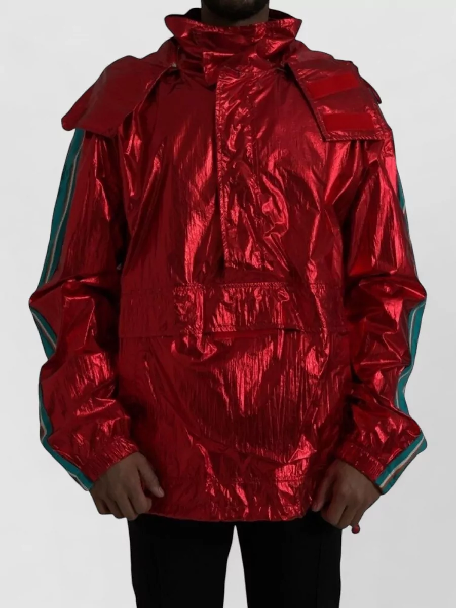 Dolce&Gabbana nylon hooded anorak jacket