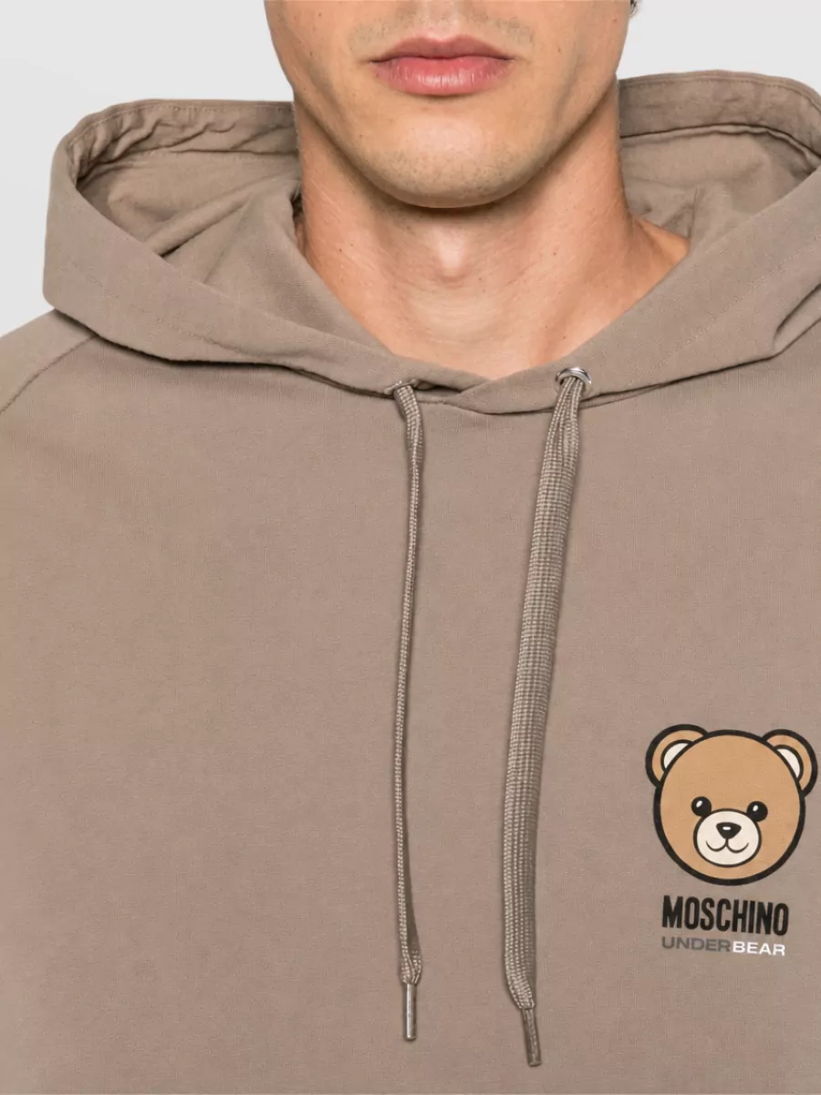 Moschino Ribbed Hoodie