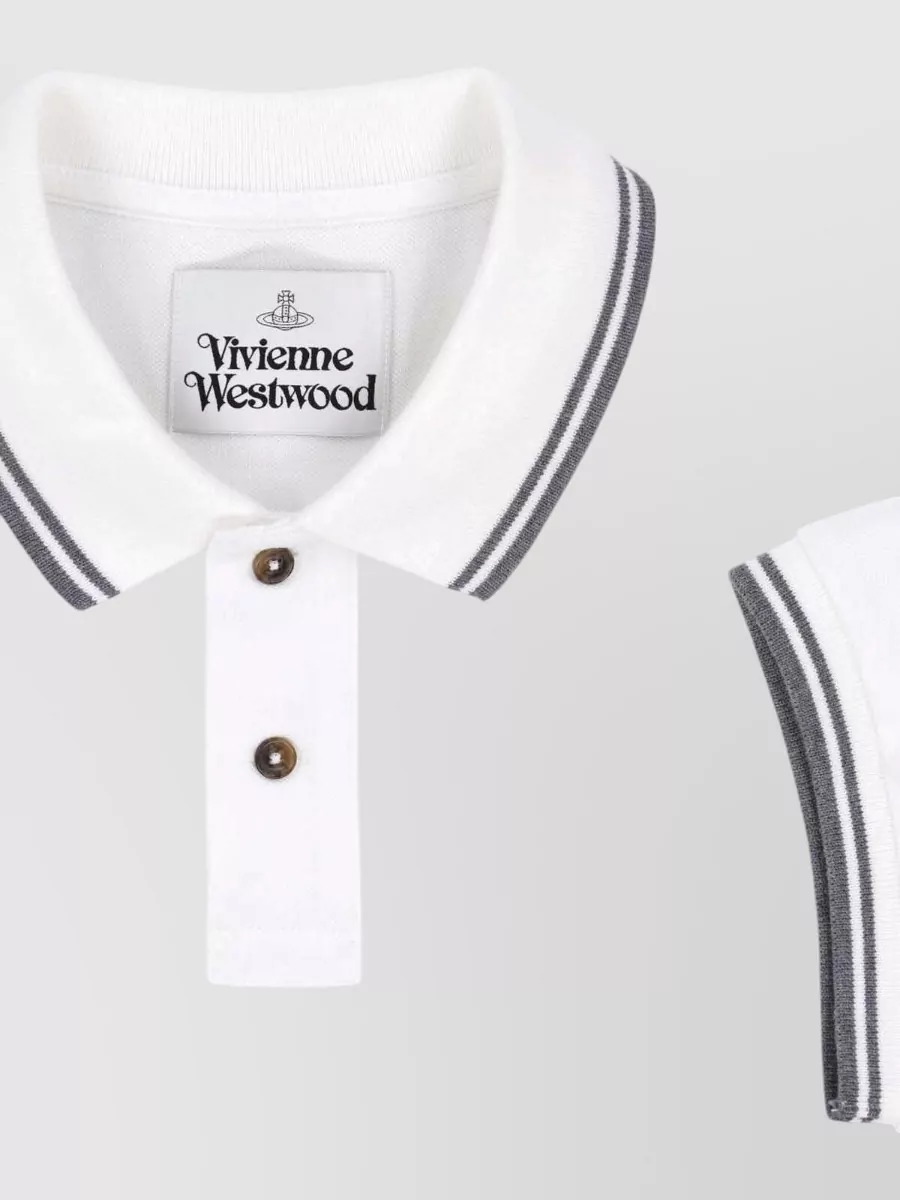 Vivienne Westwood Short-Sleeve Polo Shirt