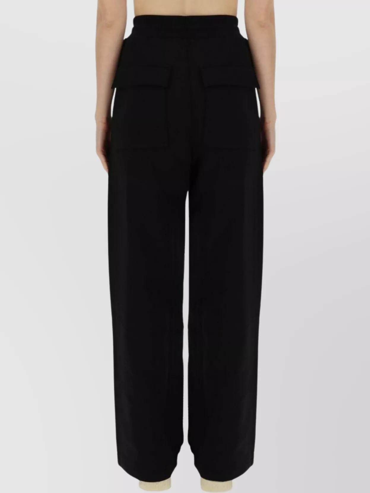 Shop Balmain Regular Fit Jogging Trousers With Gold Detailing
