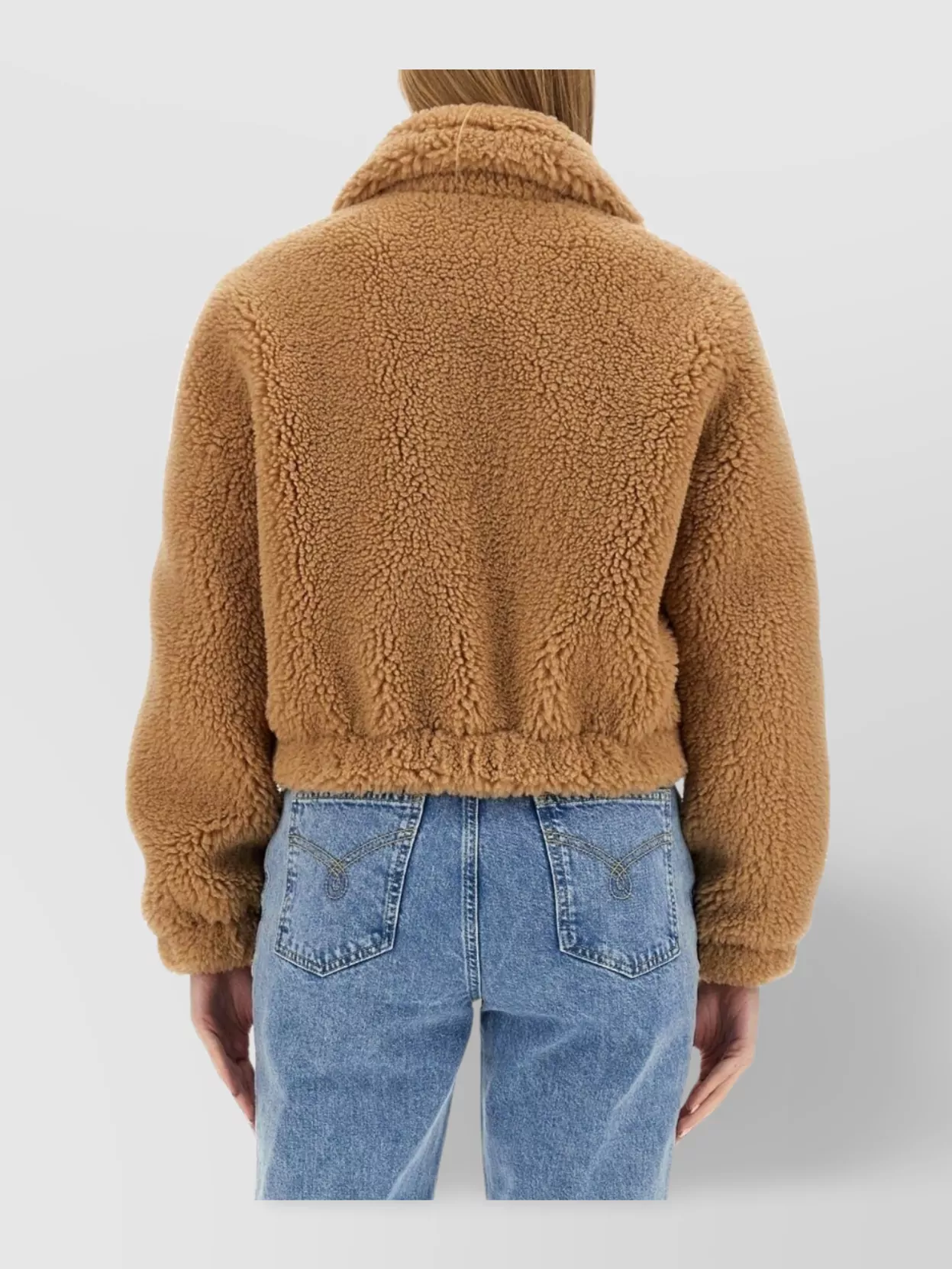 Moschino Short Faux Fur Jacket