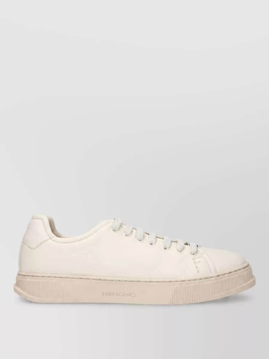 Ferragamo Leather Sneakers