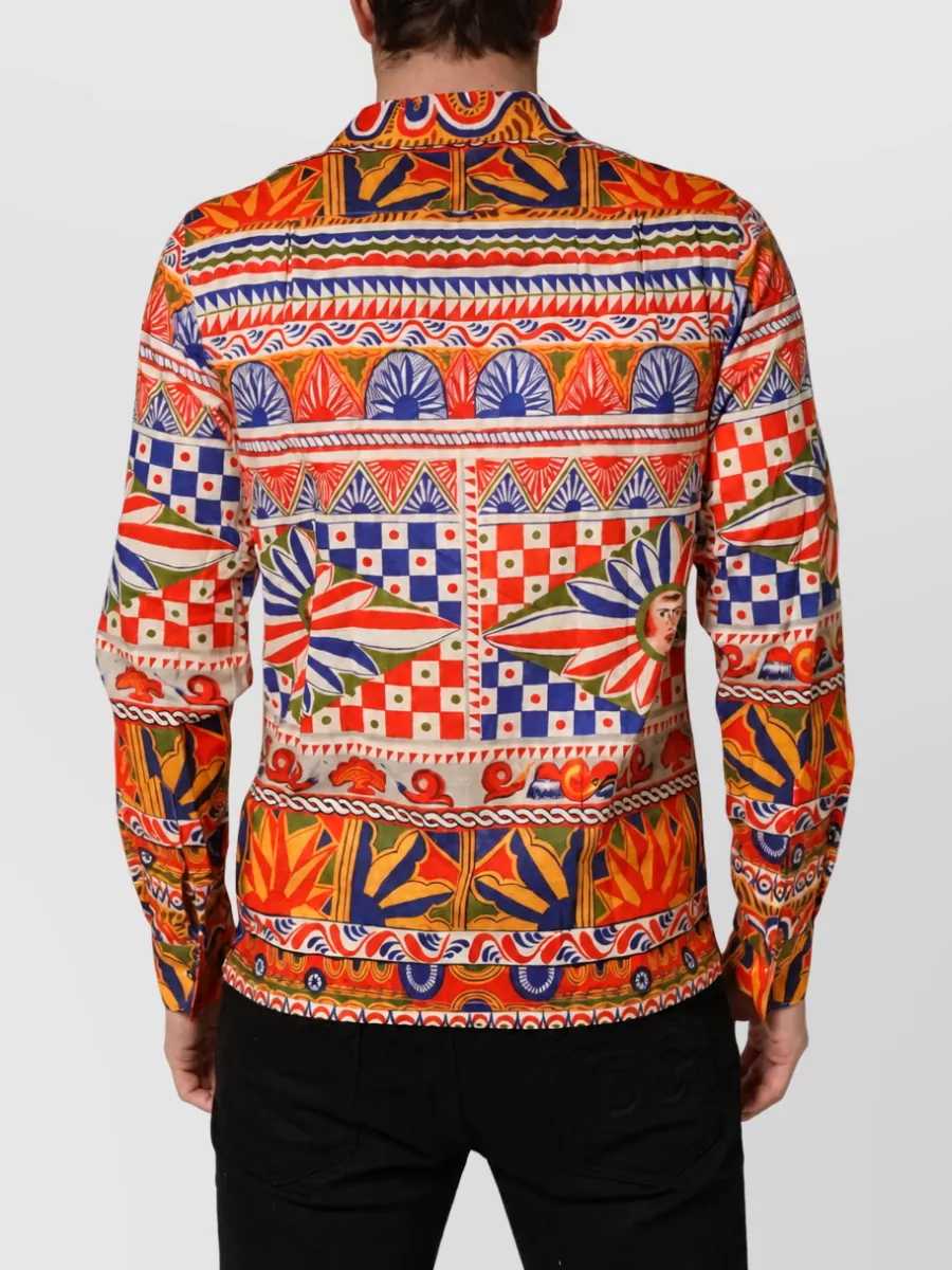Dolce&Gabbana Printed Cotton Shirt