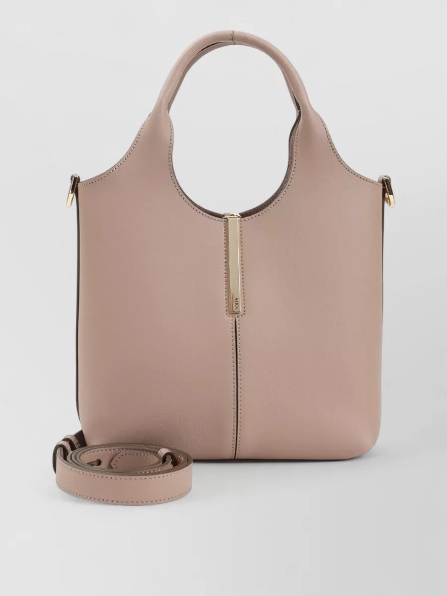 Tod's Mini Shoulder Bag Detachable Strap Top Handle